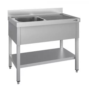 Nerezový drez – rozmery 100x70 cm, umiestnenie umývadla na ľavej strane (L)