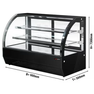 Chladiaca vitrína s dĺžkou 0,9 m, model TKVH900R