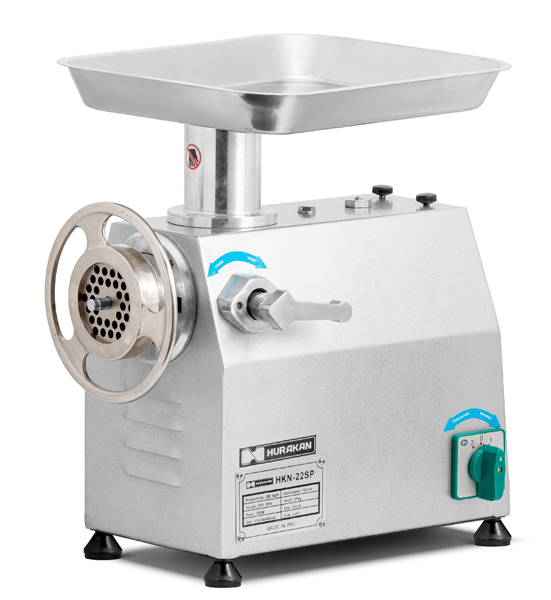Mlynček na mäso HURAKAN HKN-22SP – 1100 W, 22, 300 kg/h