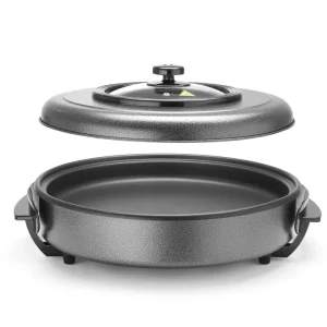 Elektrická multifunkčná panvica s rozmermi 400x(H)50 mm a výkonom 1400W, Hendi