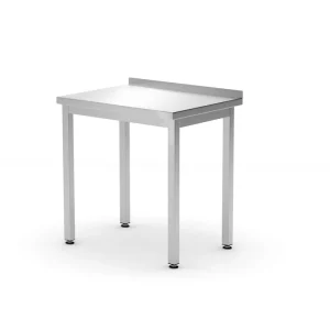 Nerezový stôl s rozmermi 800x600x(H)850 mm, model 811238