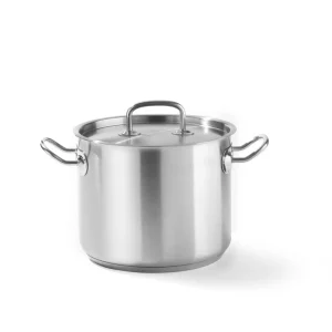 Vysoký hrniec s pokrievkou - objem 5 l - priemer 200 mm - Hendi, Kitchen Line