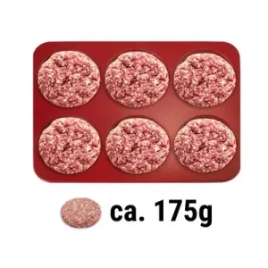 Lis na mäsové guľky/hamburgery s priemerom 12 cm