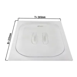 Polykarbonátové GN veko 1/2