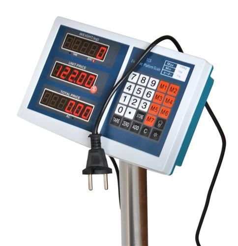 Mostíková digitálna váha s nosnosťou do 100 kg a presnosťou 50 g – Obrázok 7