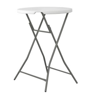 Skladací barový stôl - Ø800 x 1100 mm - Hendi