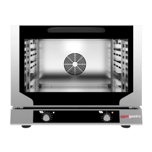 Teplovzdušná rúra COMPACT - Manuálne ovládanie - Univerzálne využitie pre EN 60x40 alebo GN 1/1 plechy