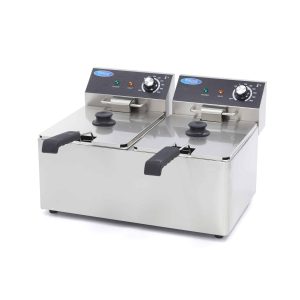 Elektrická fritéza - Dve nádoby po 8 litrov - Maxima