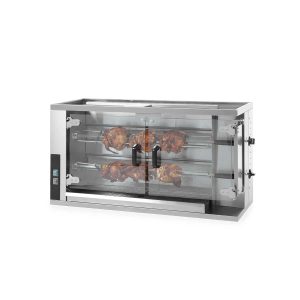 Plynový gril na kurence - 8-10 ks - Hendi