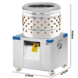 Šklbačka hydiny na kurčatá - 1500 W - 5-6 kurčiat/min