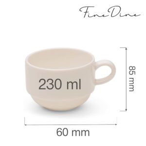 Stohovateľný Pohár Crema – Objem 230 ml