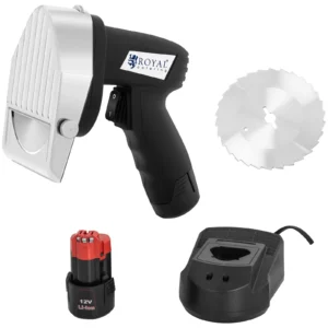 Elektrický kebab nôž – 3 000 ot/min, 60 kg/h, na batériu