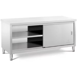 Pracovná skrinka Royal Catering 180x60 cm nosnosť 600 kg z nehrdzavejúcej ocele