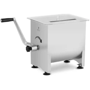 Manuálna miešačka na mäso – 16 l – nerez