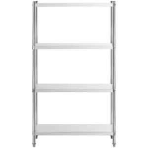 Nerezový regál Royal Catering 100x40x180 cm nosnosť 200 kg