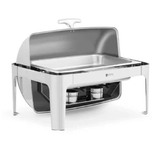 Chafing dish GN 1/1 8,5 l palivové články rolovacie veko