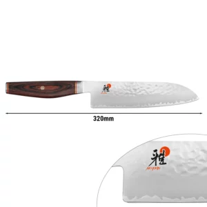 MIYABI 6000 MCT – Santoku – čepeľ 180 mm