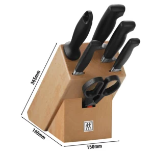 Blok s nožmi ZWILLING VIER STERNE – 7-dielny