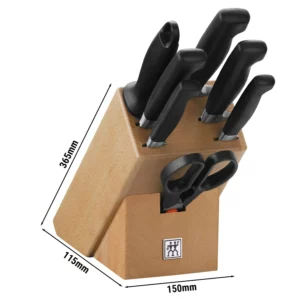 ZWILLING VIER STERNE – blok s nožmi – 8 dielov