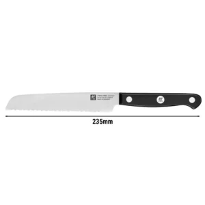 Univerzálny nôž ZWILLING GOURMET s vlnitým ostrím – čepeľ 130 mm