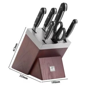 ZWILLING PRO – samoostriaci blok s nožmi – 7 dielov