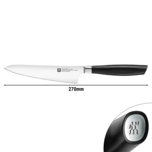 Kuchársky nôž compact ZWILLING ALL*STAR – strieborná rukoväť, čepeľ 140 mm