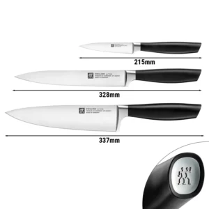 Sada nožov ZWILLING ALL*STAR – 3 diely, strieborná