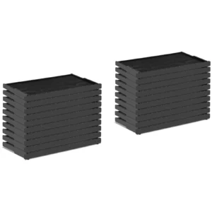 Medzistienky s rámom 20 ks – plast 483 × 232 mm