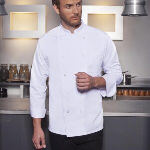 Kuchársky rondon Karlowsky Basic – veľkosť L – biele prevedenie