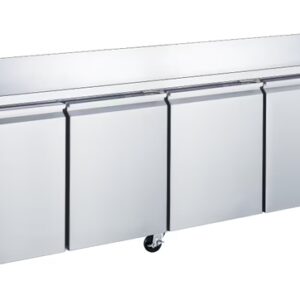 Mraziaci stôl Maxima 553 litrov 223 cm 4 dverový