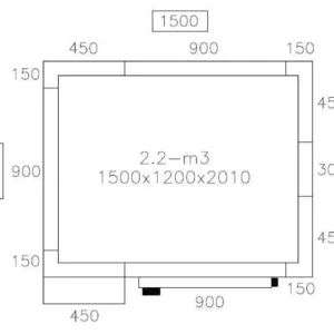 GN nádoba 2/1 – výška 100 mm