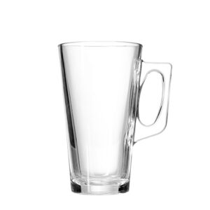 Sklenený hrnček Vela s uškom