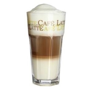 Potlačené poháre na latté macchiato