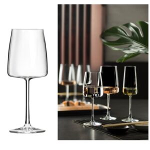 Sklenený pohár na víno Essential 550 ml