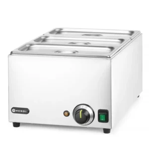 Bain marie ENDI RANGER 3x GN 1/3 s vekom HENDI GN 1/1 230V/1000W 590x332x(H)242mm