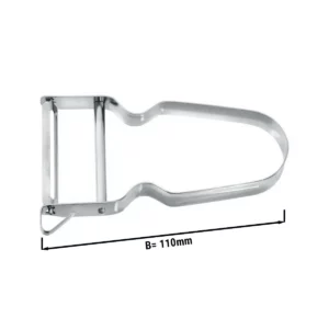 Harfa na škrabanie zeleniny, 11 cm