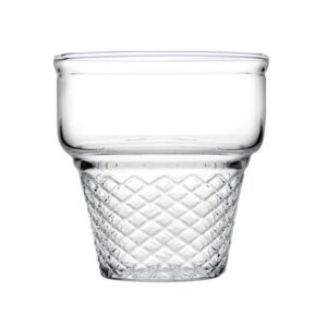 Zmrzlinový pohár na vafle