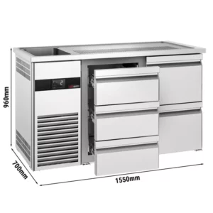 Pivný bar PREMIUM – 1550x700mm – 5 zásuviek