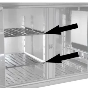 Nerezová polica určená pre modely BRA a BLA