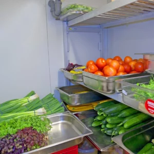 Chladiareň - 1500 x 2100 mm - 4,8 m3- chladiaca jednotka