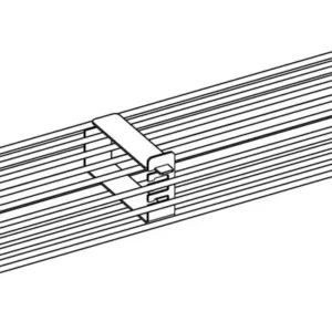 Plochý kôš na kurence a králiky – s rukoväťou, pre grily na kurence