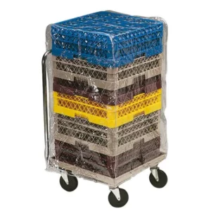 Ochranný kryt na stojany – priehľadný – výška 910 mm