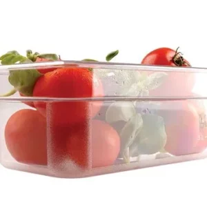 Polykarbonátová nádoba GN 1/4 – priehľadná – výška 100 mm