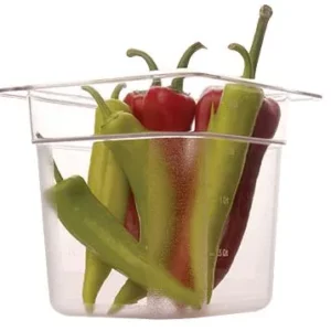 Polykarbonátová nádoba GN 1/6 – priehľadná – výška 65 mm