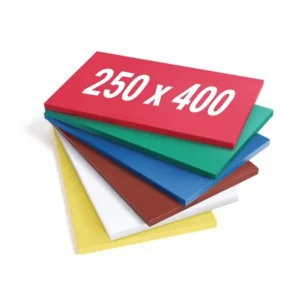 (6 kusov) súprava dosky na krájanie - 25 x 40 cm - hrúbka 2 cm - viacfarebná