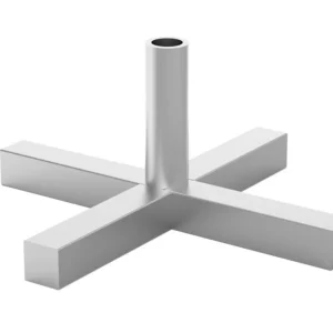 Stojan na špízy – ručný krížový držiak – 39 x 39 cm