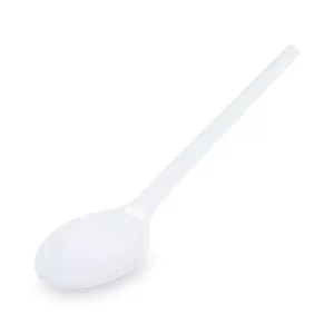 Biela lyžica – 16,5 cm, 100 ks, HY730060