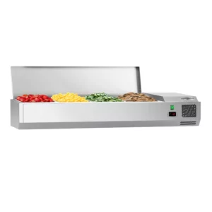 Chladiaca vitrína ECO – 1,2 x 0,4 m – pre 4x 1/3 GN