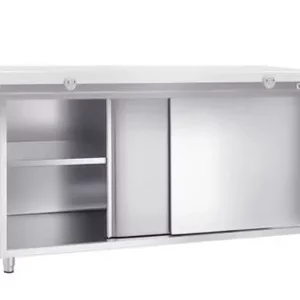 Skrinky s bielou krájacou doskou