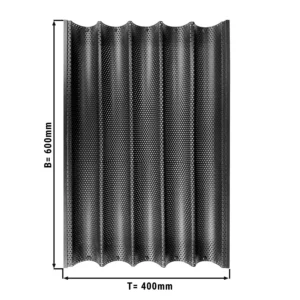 Teflónom potiahnutý hliníkový podnos na bagety – EN400x600